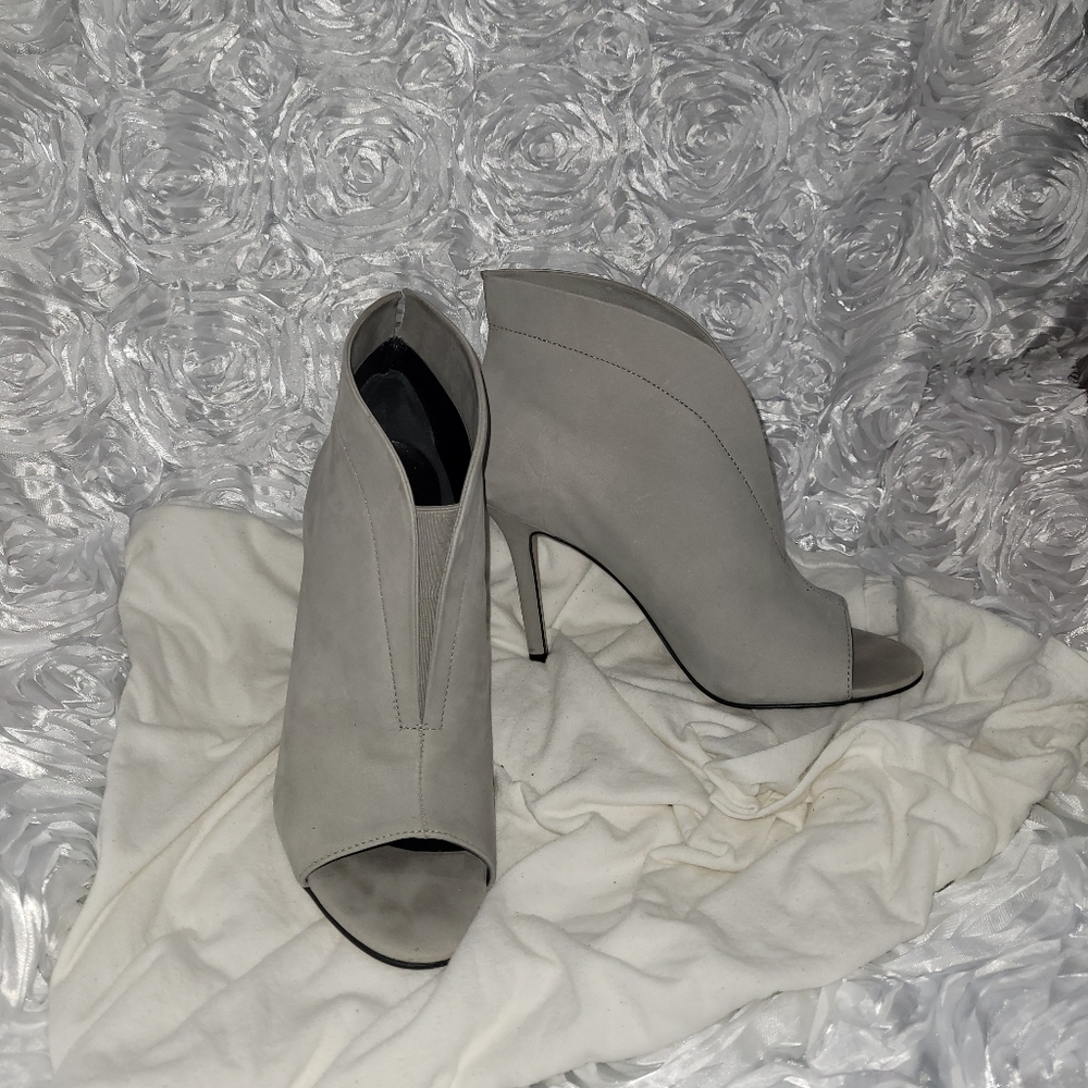 Grey Aldo Heel booties